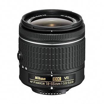 【中古】Nikon af-p DX Nikkor 18 ? 55 mm f / 3.5 ? 5.6 G VRレンズfor Nikon DSLRカメラ(認定Refurbished )