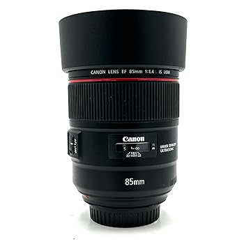 【中古】【未当て嵌める】Canon EF 85粍 f/1.4L IS USM - IS役立つこと付き添い人デジタル一眼二眼レフ水晶体 黒いこと - 2271C002。