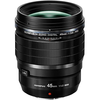 【中古】【未使用】OLYMPUS M.ZUIKO Digital ED 45mm F1.2 PRO マイクロフォーサーズシステムカメラ用 超高輝度F1.2レンズ 耐候設計 MFクラッチ L-Fnボタン