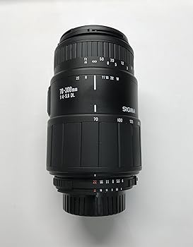 【中古】シグマ70 ? 300 mm f / 4 ? 5.6 DL for Nikon MFカメラ