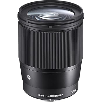 【中古】シグマ 16mm f/1.4 DC DN コンテンポラリーレンズ ソニー E用 (認定リファービッシュ)