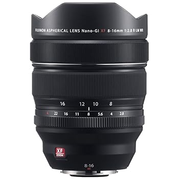 【中古】【未使用】Fujinon XF8-16mmF2.8R LM WRレンズ