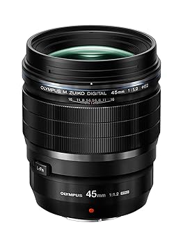 【中古】【未使用】オリンパス M Zuiko 45mm f1.2 PROレンズ ブラック (認定リファービッシュ品)｜AJIMURA-SHOP