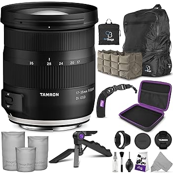 【中古】【未使用】Tamron 17-35mm f/2.8-4 DI OSDレンズ Nikon F用 Alturaフォトエッセンシャルアクセサリー&トラベルバンドル|AJIMURA-SHOP