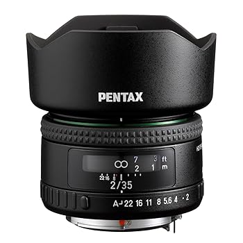 【中古】【未当て嵌める】固定ディスク PENTAX-FA35mmF2 全能広角水晶体 最新の固定ディスク上塗りにより、太陽フレアと生きすだまSP上塗りを最小限度に抑え、汚れた状態をはじきます。エクステ