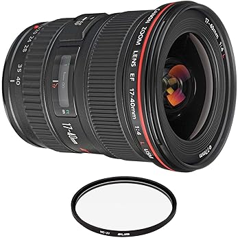 【中古】Canon EF 17-40粍 f/4L USM水晶体 労働者階級ろ波器付き添い人 (御墨付きリファービッシュ品)