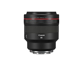 【中古】Canon (加農砲) RF 水晶体 85粍 F値1.2 L USM 黒いこと