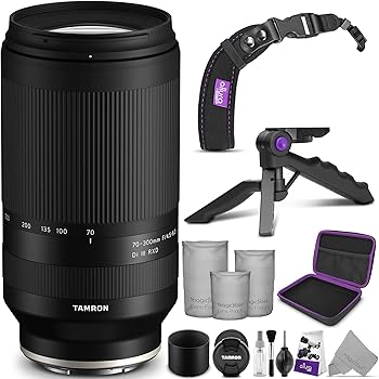 【中古】【未使用】Tamron 70-300mm f/4.5-6.3 Di III RXDレンズ ソニーE用 Alturaフォトエッセンシャルアクセサリーバンドル