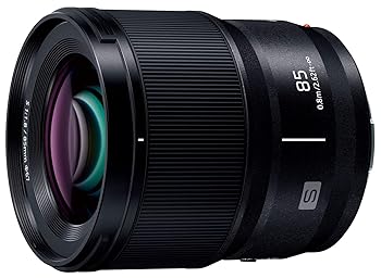 【中古】パナソニック(Panasonic) 中望遠単焦点レンズ フルサイズミラーレス一眼 Lマウントシステム用 ルミックス LUMIX S 85mm F1.8 ブラック S-S85｜AJIMURA-SHOP