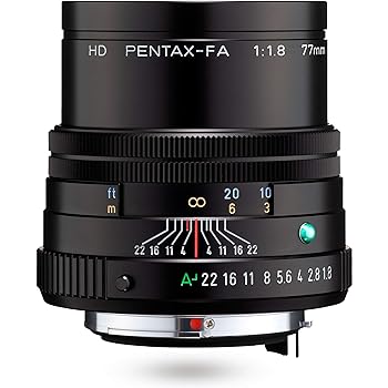 【中古】【未使用】Pentax HD 77mmF1.8 リミテッド ブラック 限定ミディアム望遠プライムレンズ 高性能HDコーティング ラウンドダイヤフラム (27880)|AJIMURA-SHOP
