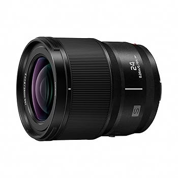 【中古】パナソニック カメラレンズ LUMIX Sシリーズ 24mm F1.8 Lマウント交換レンズ ミラーレス一眼 フルフレームデジタルカメラ用 S-S24 ブラック