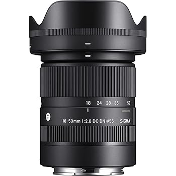 【中古】シグマ(Sigma) レンズ 18-50mm F2.8 DC DN Sony ソニー Eマウント ズーム 標準 APS-C ミラーレス用 Contemporary
