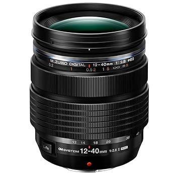 【中古】OM SYSTEM/オリンパス M.ZUIKO DIGITAL ED 12-40mm F2.8 PRO II ブラック