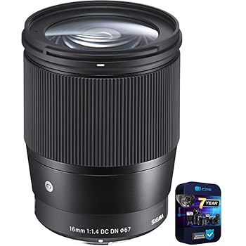 【中古】Sigma 402971 16mm f/1.4 DC DN コンテンポラリーレンズ Canon Mマウント用 7年間のCPS強化保護パック付き|AJIMURA-SHOP