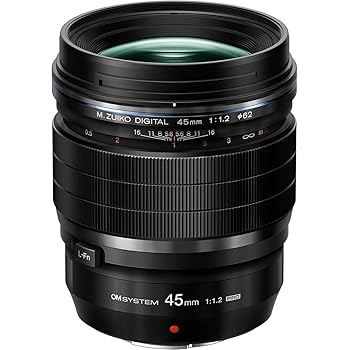 【中古】OM SYSTEM Olympus M.ZUIKO Digital ED 45mm F1.2 PRO マイクロフォーサーズシステムカメラ用 超高輝度F1.2レンズ 耐候設計 MFクラッチ L-Fnボタ