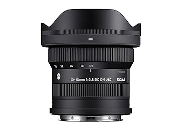 【中古】シグマ(Sigma) レンズ 10-18mm F2.8 DC DN Lマウント ズーム 広角 APS-C ミラーレス用 Contemporary