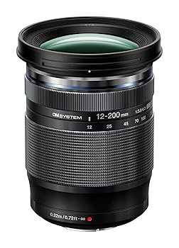 【中古】OM SYSTEWM 高倍率望遠レンズ M.ZUIKO DIGITAL ED 12-200粍 F3.5-6.3 気取らない見晴らし/山登り/アウトドア/旅する