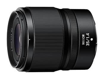 【中古】【未使用】Nikon NIKKOR Z 35mm f/1.4レンズ。
