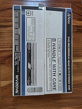 【中古】Funai WV20V6 SV2000 DVDレコーダー VCRコンボ