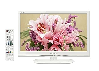 【中古】シャープ 19V型 液晶 テレビ AQUOS LC-19K20-W ハイビジョン 2014年モデル｜AJIMURA-SHOP