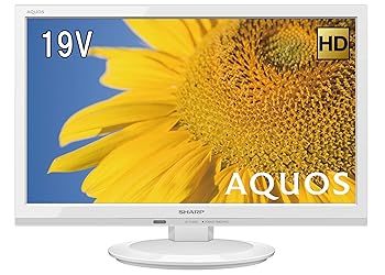 【中古】シャープ 19V型 ハイビジョン AQUOS 液晶テレビ 2T-C19ADW