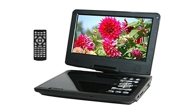 【中古】【未使用】CICONIA 9インチポータブルDVDプレーヤー CPD-9100BK リージョンフリー 180度回転 CD USB SD MMC対応 RECモード搭載|AJIMURA-SHOP