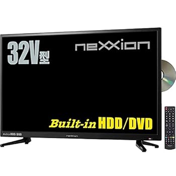 【中古】ネクシオン nexxion DVDプレーヤー内蔵 HDD搭載 32V型地上波デジタルハイビジョン液晶テレビ FT-A3328DHB｜AJIMURA-SHOP