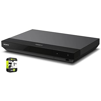 【中古】【未当て嵌める】Sony UBP-X700/M HDR 4K UHD Network Blu-ray Disc Player with Hi-Res Audio Bundle Includes 1 YR CPS Enhanced Protection Pack
