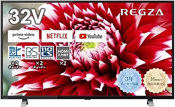 【中古】REGZA 32インチ ハイビジョン 液晶テレビ 32V34(B) 法人様限定 3年保証 スマートテレビ（2020年モデル）｜AJIMURA-SHOP