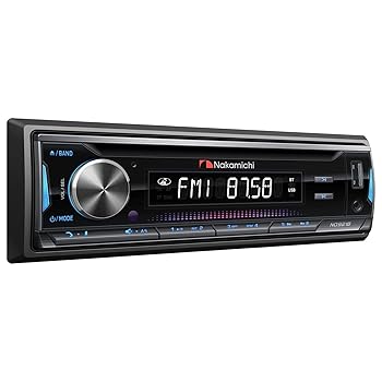 【中古】ナカミチ ヴィデオディスク シングル DIN AM FM BLUETOO