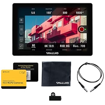 【中古】SmallHD Cine 7 7インチフルHDタッチスクリーンモニターキット RED KomodoおよびDSMC3カメラ用｜AJIMURA-SHOP