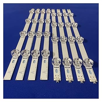 【中古】【未使用】TV交換部品- 7セット\u003d 56 PCS LEDバックライトストリップLG 39インチTV 3と互換性9LB DRT3.0 39 39LB5610 39LB561V 39LB5800 39LB5700 39LB650V