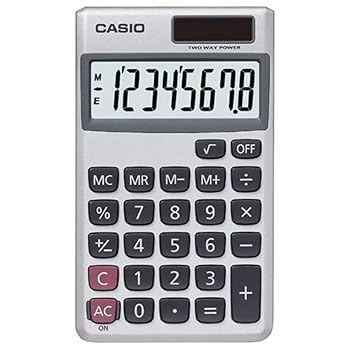 【中古】カシオ ソーラーパワー標準機能電卓 SL-300SV (SL-300SV)|AJIMURA-SHOP