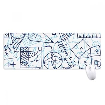 【中古】青い手のイラストを描いた電卓は数学の統治者 ノンスリップゴムパッドのゲームマウスパッドプレゼント