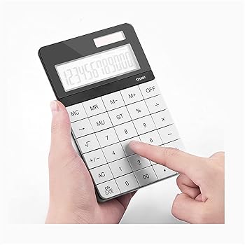 【中古】【未使用】基本的な電卓12桁の大型LCDディスプレイと高感度ボタン、ソーラーとバッテリーのデュアル電源、オフィス、家庭、学校向けの標準機能｜AJIMURA-SHOP