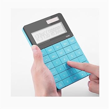 【中古】【未使用】デスクトップ電卓12桁大型ディスプレイ、太陽電池液晶ディスプレイオフィス電卓ビジネススタンダード機能デスクトップ電卓｜AJIMURA-SHOP