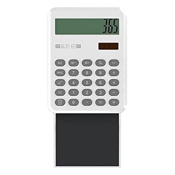 【中古】【未使用】実務電卓折りたたみ式電卓4インチ液晶ライティングタブレットデジタル描画パッドスタイラスペン消去ボタンロック機能付き12桁ディスプレイ 家庭｜AJIMURA-SHOP