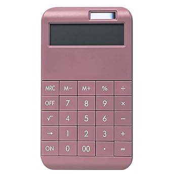 【中古】【未使用】SHYPYG Digitポータブルデスク電卓ビジネス会計ツール内蔵210mAhバッテリーソーラースクールミーティングオフィスサプライ (Color : B)｜AJIMURA-SHOP