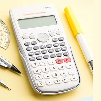 【中古】【未使用】電卓,卓上電卓,事務用電卓,卓上電卓,デジタル関数電卓 240機能 82MS 統計 数学 2Line Display D-82MSP for Student School｜AJIMURA-SHOP