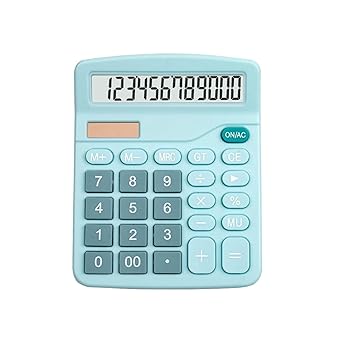 【中古】【未使用】1 PC、デジタル電卓 12 桁デスクトップソーラー電卓