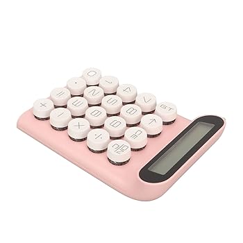 【中古】【未使用】メカニカルスイッチ電卓、電卓 20 キー 700mAh バッテリー インテリジェント シャットダウン 取り外し可能なブルー スイッチ (ローズエイト)｜AJIMURA-SHOP