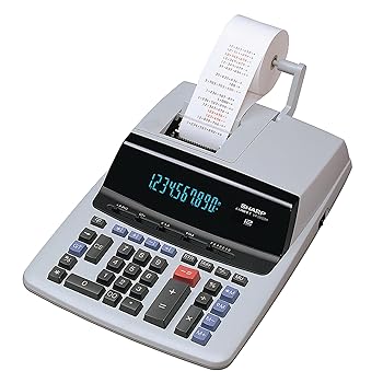 【中古】【未当て嵌める】Sharp VX2652H 計算器 2色色合い 黒 赤 毎秒4.8生産ライン 1-Pack