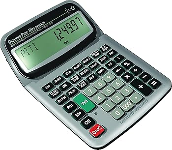 【中古】【未当て嵌める】Calculated Industries 43430デスクトップクオリファイヤプラスIIIFX DT不動産経済システム計算器