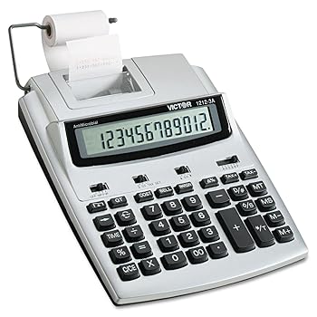 【中古】Victor Antimicrobial Two-Color Printing Calculator (VCT12123A) by Victor