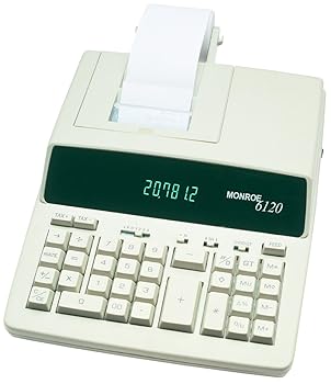 【中古】Monroe 6120 高耐久事務机いの一番刷り上げる計算器 加えること機関