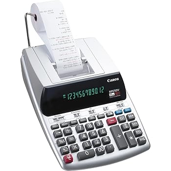 【中古】CNMMP25DVS - Canon MP25DV Two-Colour Ribbon Printing Calculator