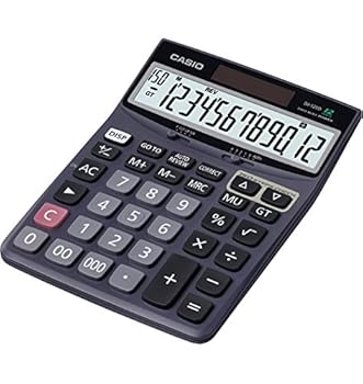 【中古】【未使用】Casio Dj120d 卓上電卓