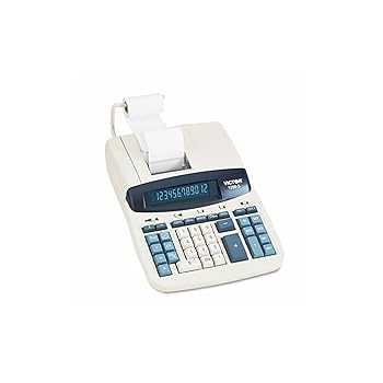【中古】VCT12603-1260-3 2色高耐久印刷電卓