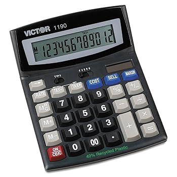 【中古】【未使用】vct1190 ? 1190 Executiveデスクトップ電卓｜AJIMURA-SHOP