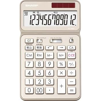 【中古】小ざかしい 計算器 割り増し金つづき物 ゴールド×３